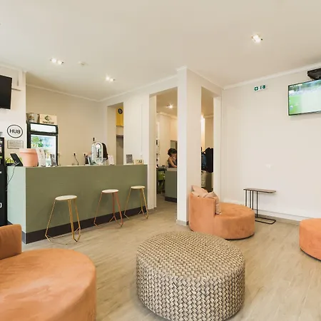 Hostel Wot Patio Social Lissabon